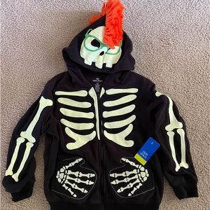 Boys skeleton jacket size 7